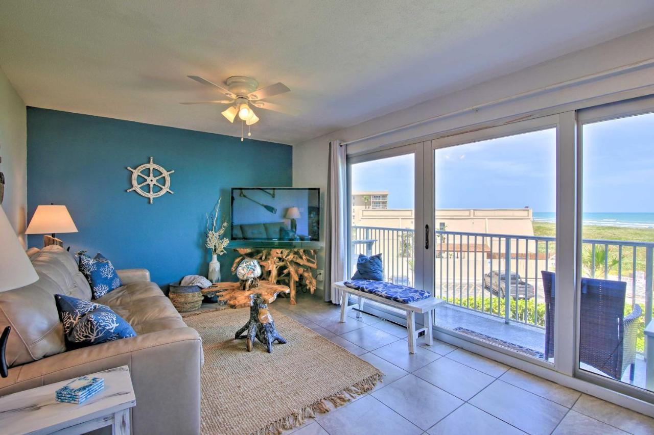 Sunny Oceanfront Condo On South Padre Island Beach المظهر الخارجي الصورة