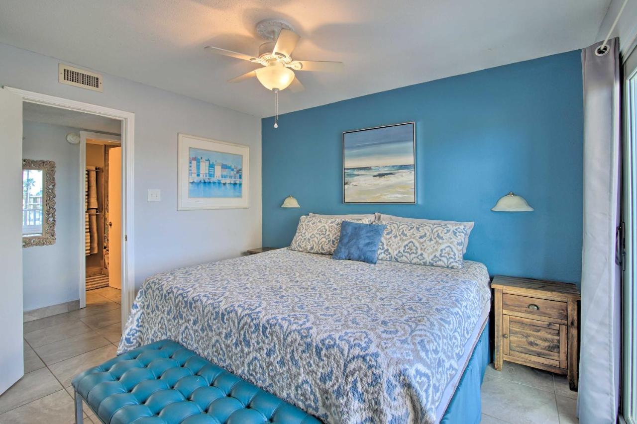 Sunny Oceanfront Condo On South Padre Island Beach المظهر الخارجي الصورة
