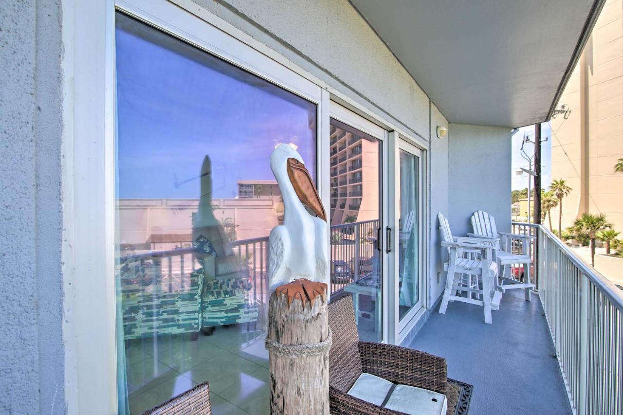 Sunny Oceanfront Condo On South Padre Island Beach المظهر الخارجي الصورة