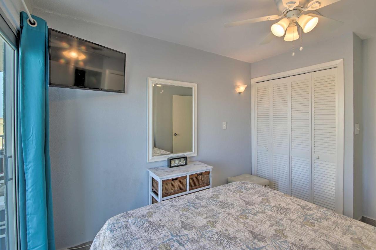 Sunny Oceanfront Condo On South Padre Island Beach المظهر الخارجي الصورة